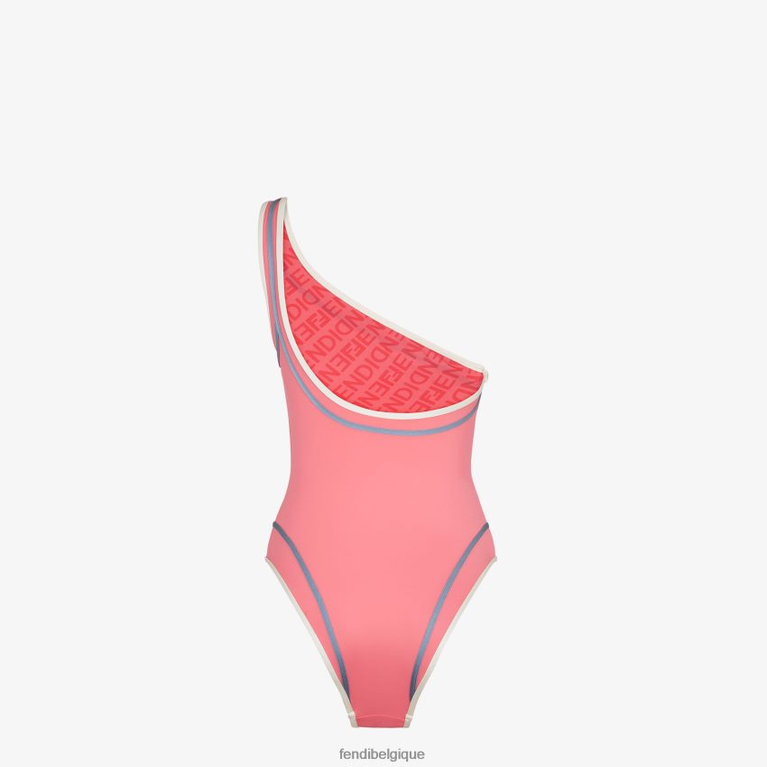 vêtements Fendi maillot de bain en lycra rose femmes 8X8J2J1052 Fendi Belgique