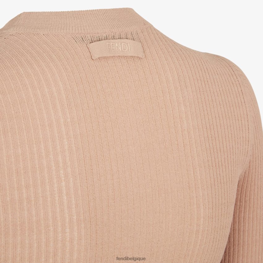 vêtements Fendi pull en viscose beige femmes 8X8J2J1065 Fendi Lunette De Soleil