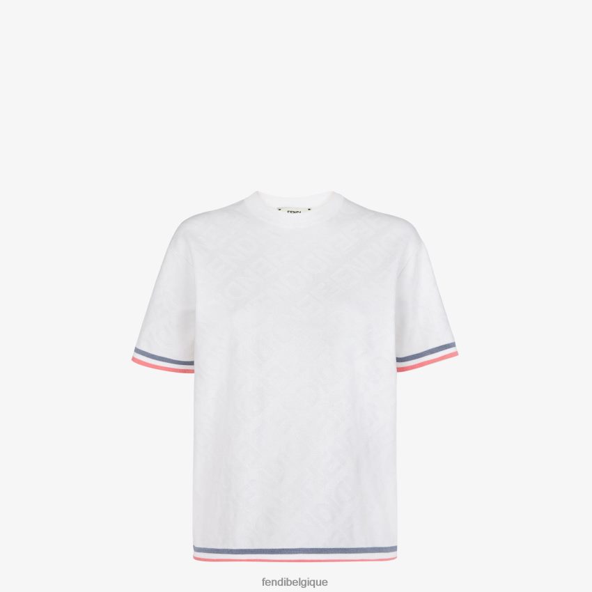 vêtements Fendi pull en viscose blanc femmes 8X8J2J1035 Fendi Lunette De Soleil