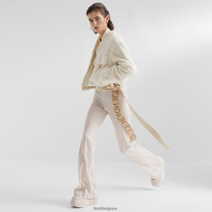 vêtements Fendi blouson aviateur en vison mode femmes 8X8J2J1163 Fendi Belgique