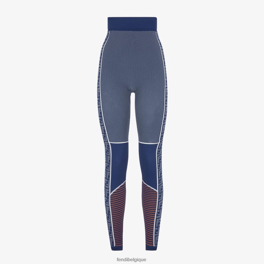 vêtements Fendi leggings sans couture bleu femmes 8X8J2J1166 Fendi Belgique