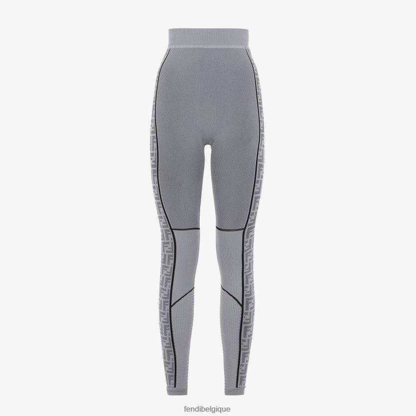 vêtements Fendi leggings sans couture gris femmes 8X8J2J1168 Fendi Sac