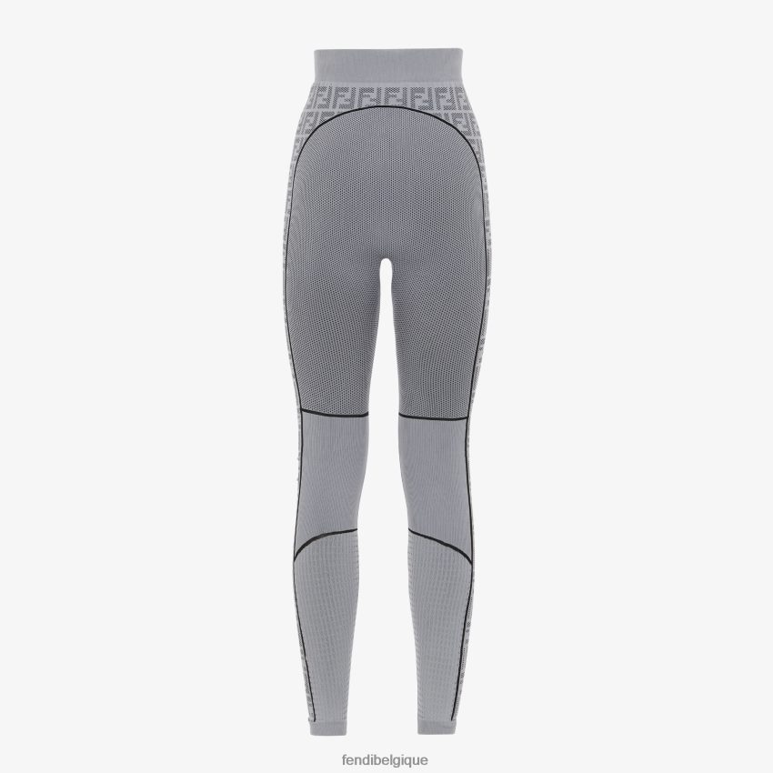 vêtements Fendi leggings sans couture gris femmes 8X8J2J1168 Fendi Sac
