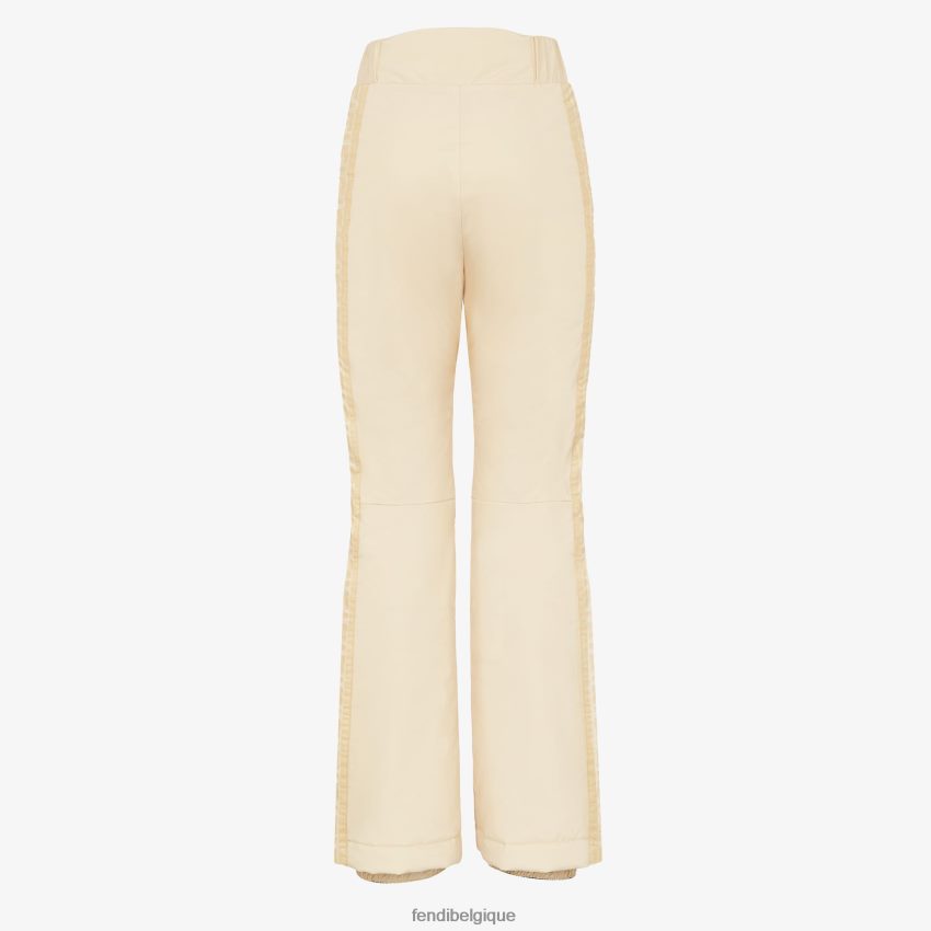 vêtements Fendi pantalon en nylon blanc femmes 8X8J2J1240 Fendi Sac