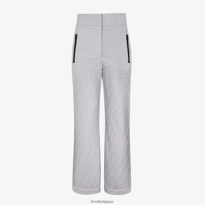 vêtements Fendi pantalon en tissu technique ff gris femmes 8X8J2J1179 Fendi Lunette De Soleil