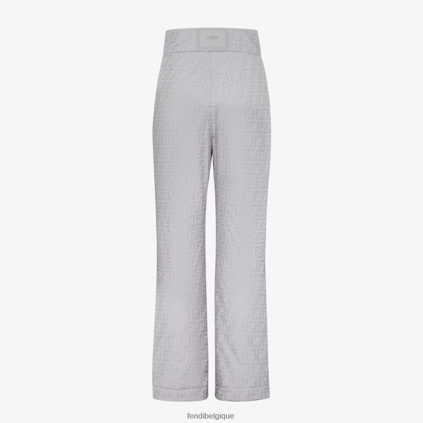 vêtements Fendi pantalon en tissu technique ff gris femmes 8X8J2J1179 Fendi Lunette De Soleil