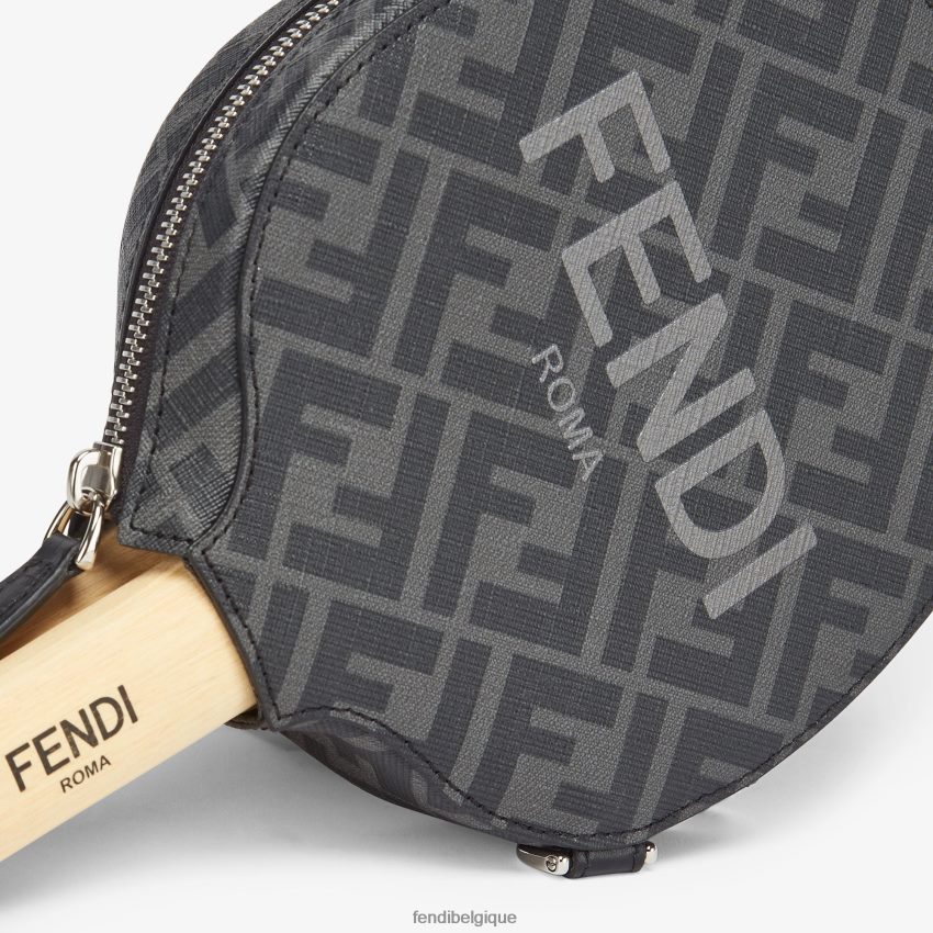 accessoires Fendi ensemble de tennis de table en tissu noir hommes 8X8J2J2501 Fendi Belgique