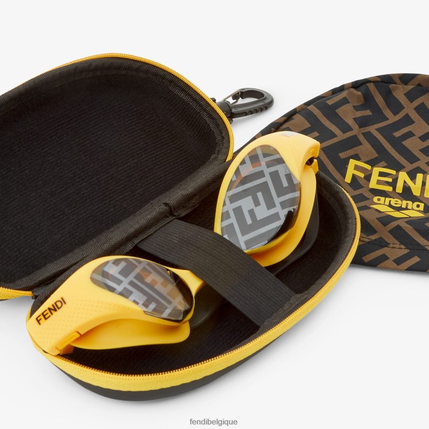 accessoires Fendi lunettes de natation jaune hommes 8X8J2J2570 Fendi Belgique