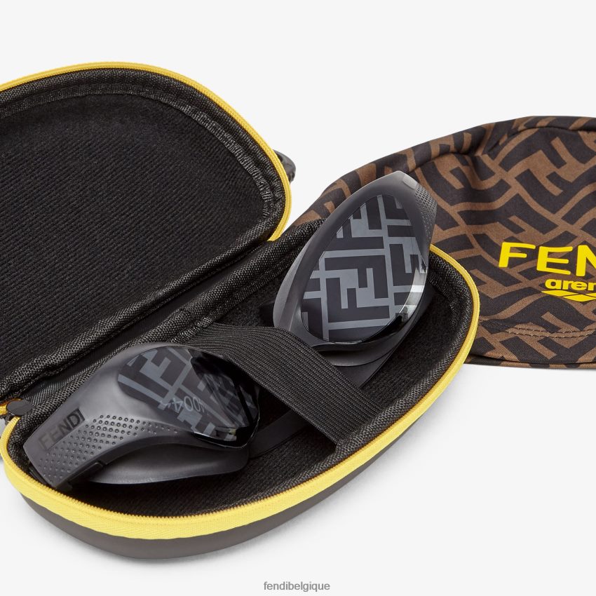 accessoires Fendi lunettes de natation pour défilé de mode coupe pont bas mode hommes 8X8J2J2571 Fendi Lunette De Soleil