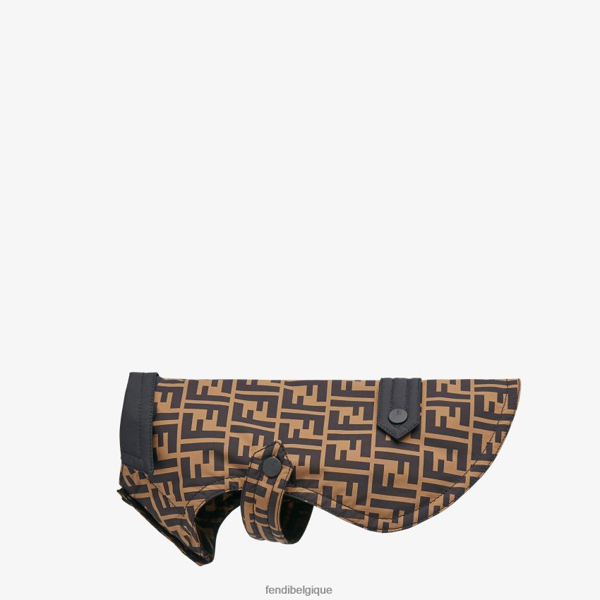 accessoires Fendi manteau pour chien en nylon ff brun hommes 8X8J2J452 Fendi Belgique
