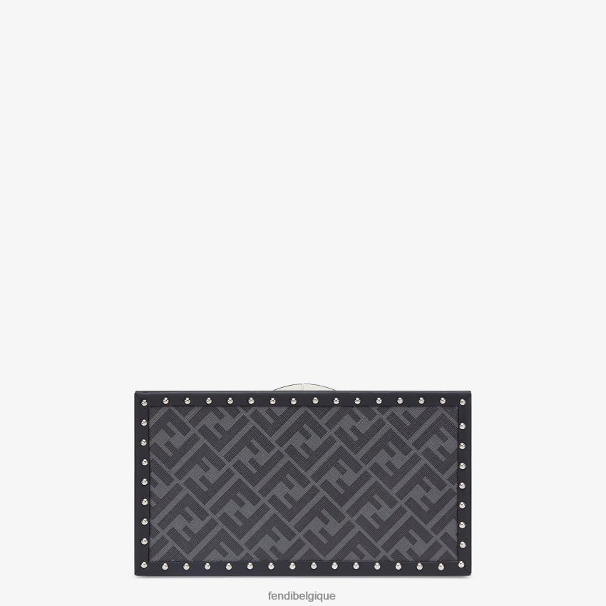 accessoires Fendi jeu de société en tissu noir hommes 8X8J2J2482 Fendi Sac