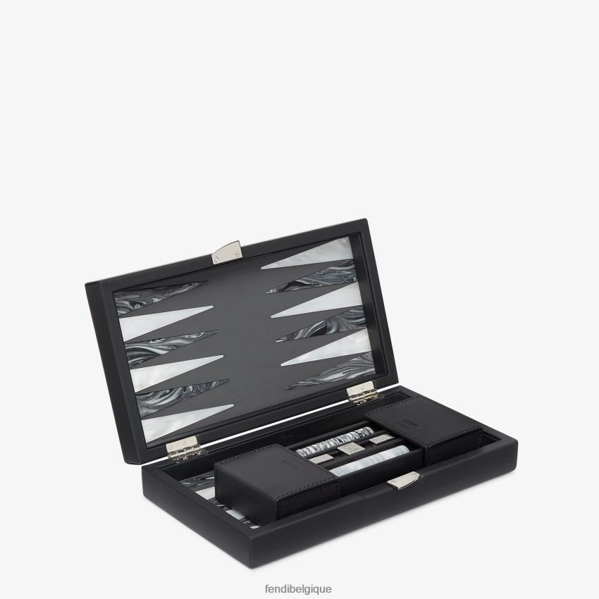 accessoires Fendi jeu de société en tissu noir hommes 8X8J2J2482 Fendi Sac