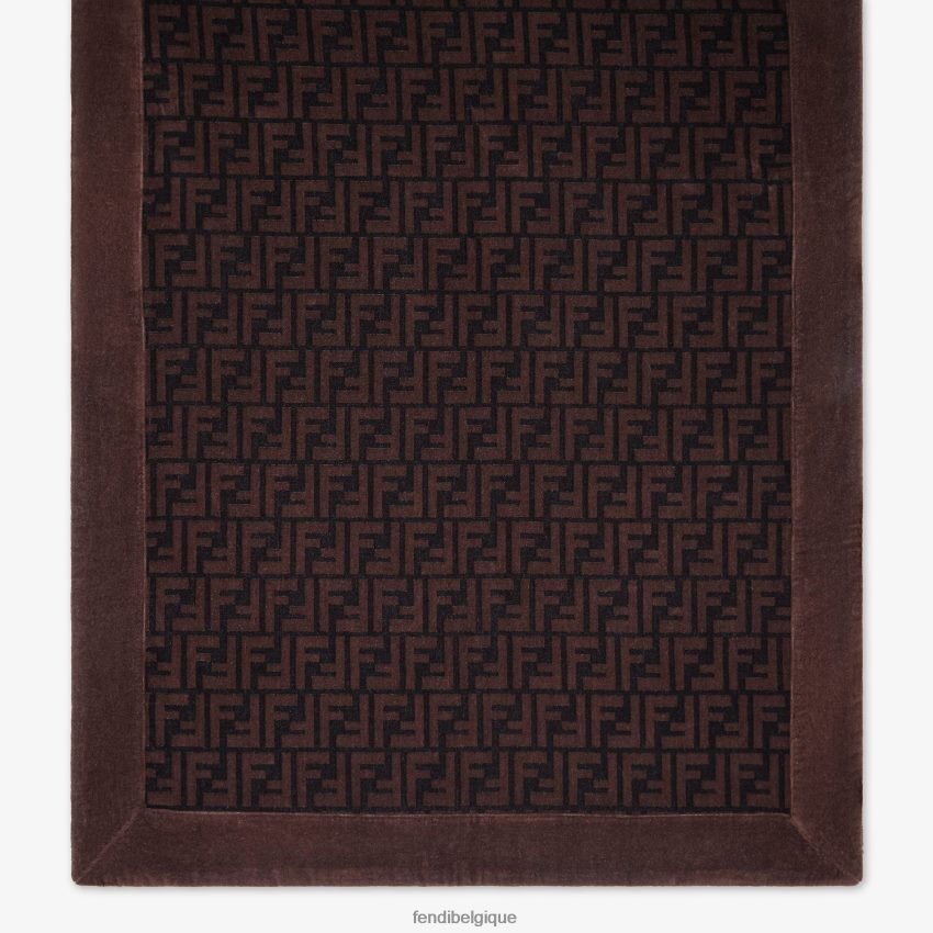 accessoires Fendi serviette de plage en coton brun hommes 8X8J2J2175 Fendi Lunette De Soleil