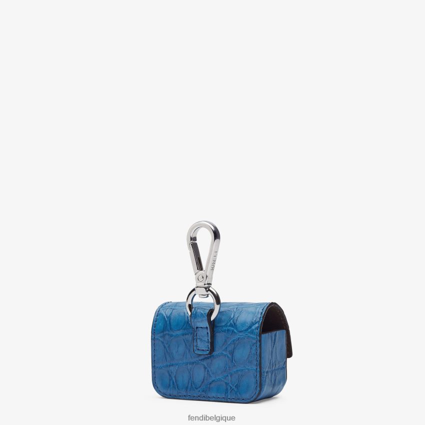 accessoires Fendi charme de caïman bleu clair hommes 8X8J2J2563 Fendi Sac