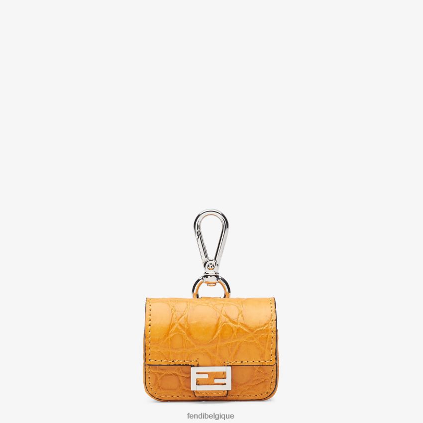 accessoires Fendi charme de caïman orange hommes 8X8J2J2423 Fendi Belgique