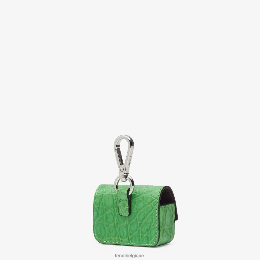 accessoires Fendi charme de caïman vert hommes 8X8J2J2422 Fendi Sac