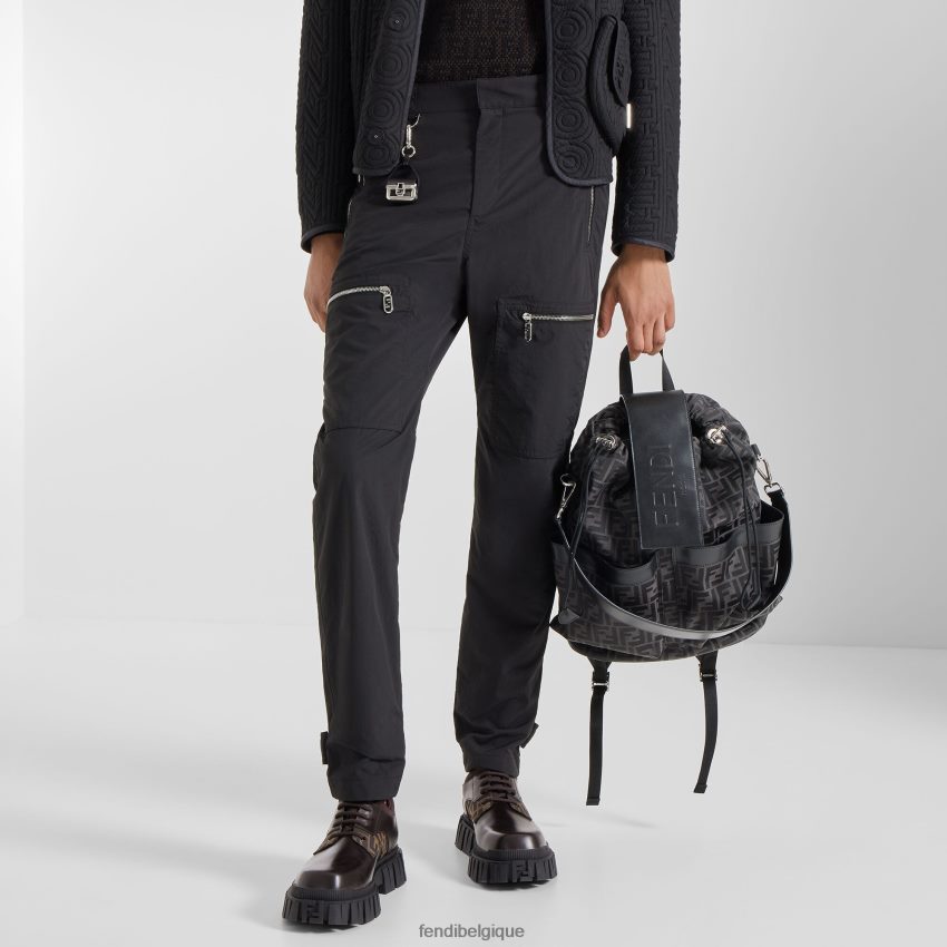 accessoires Fendi charme de soie noir hommes 8X8J2J2468 Fendi Belgique