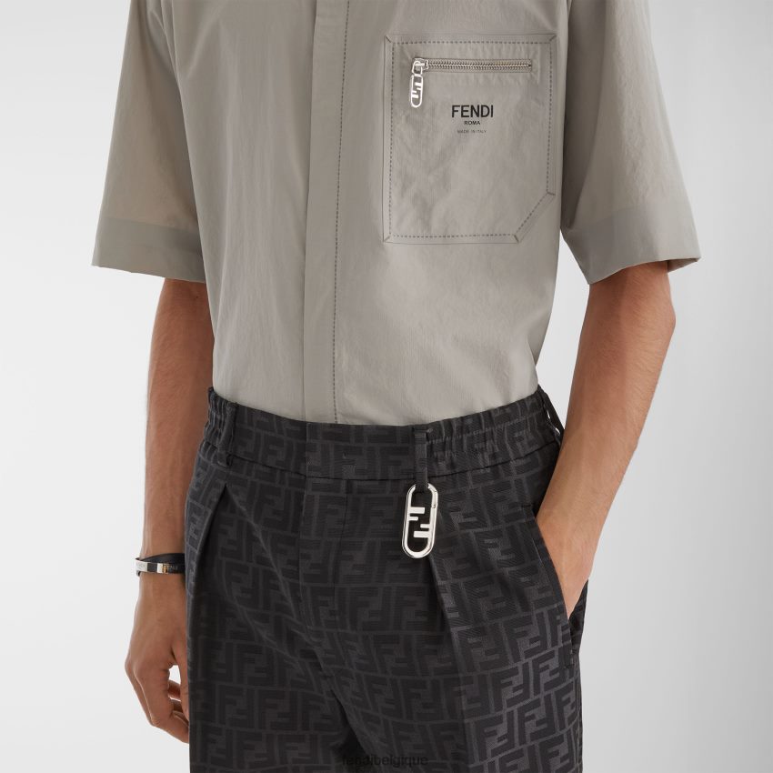 accessoires Fendi charme en métal argent hommes 8X8J2J2374 Fendi Sac