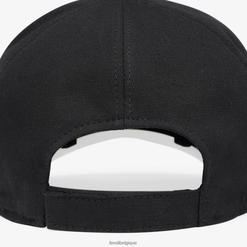 accessoires Fendi casquette de baseball de défilé de mode avec lunettes de soleil noir hommes 8X8J2J2534 Fendi Belgique