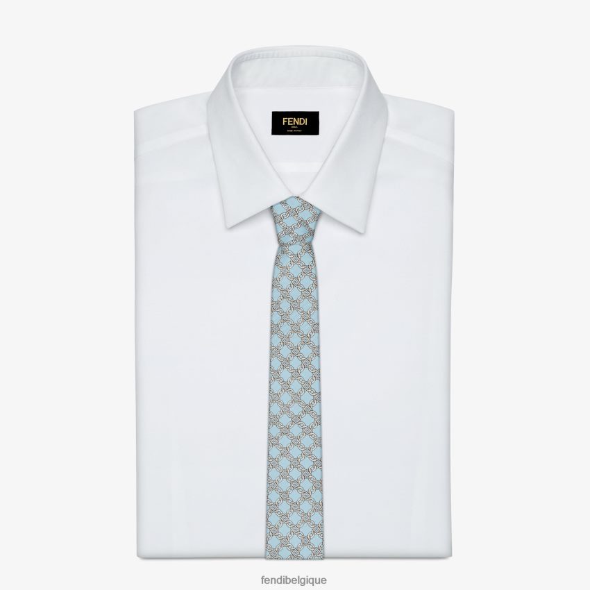 accessoires Fendi cravate en soie mode hommes 8X8J2J2176 Fendi Sac