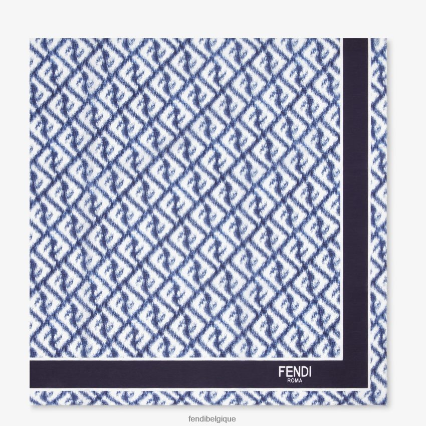 accessoires Fendi paréo en soie et coton multicolore hommes 8X8J2J2072 Fendi Belgique