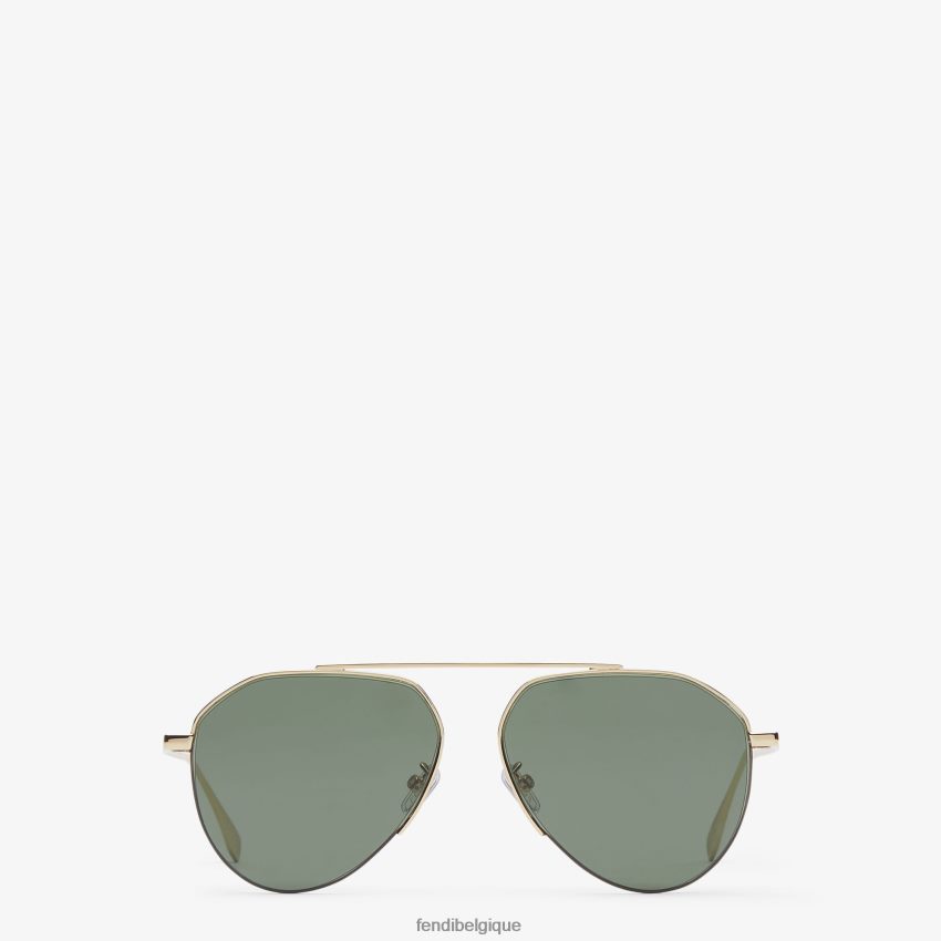 accessoires Fendi lunettes de soleil de voyage or hommes 8X8J2J2568 Fendi Lunette De Soleil