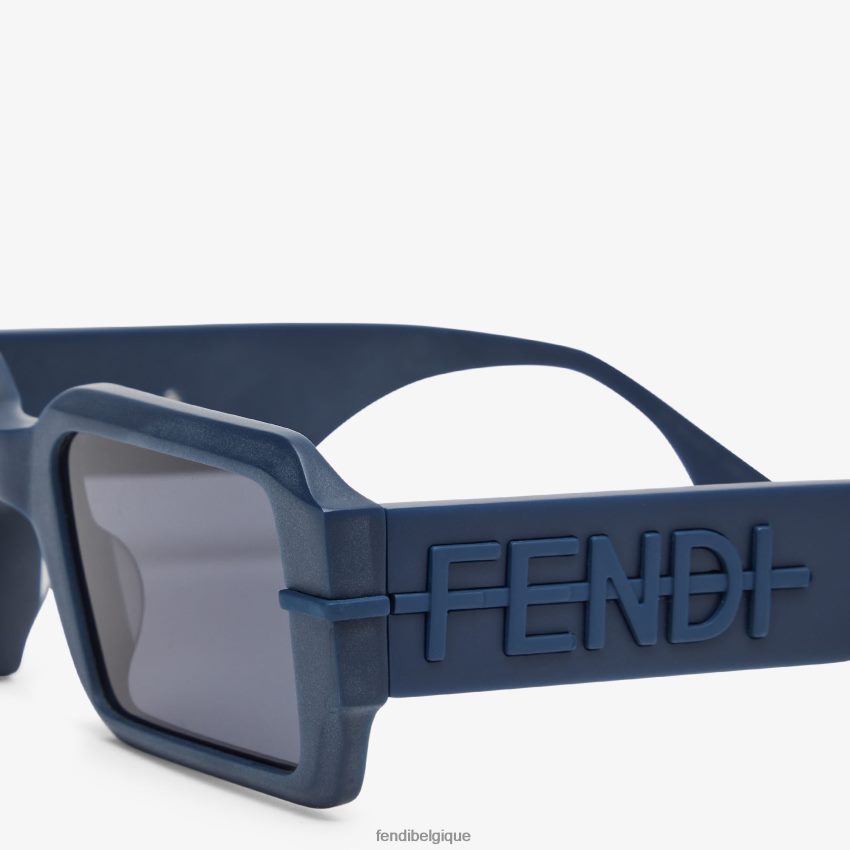 accessoires Fendi lunettes de soleil graphiques bleu hommes 8X8J2J2369 Fendi Belgique