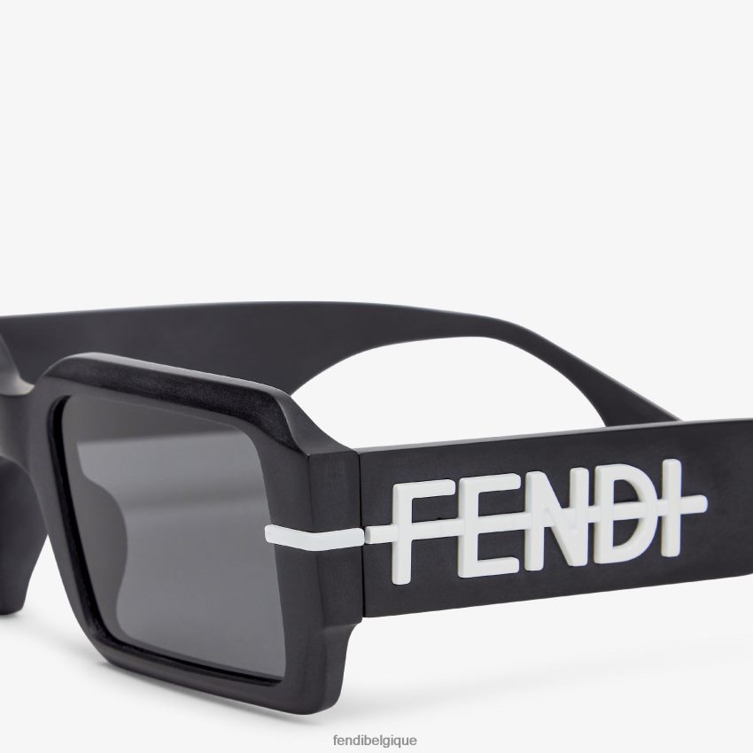 accessoires Fendi lunettes de soleil graphiques noir hommes 8X8J2J2392 Fendi Sac