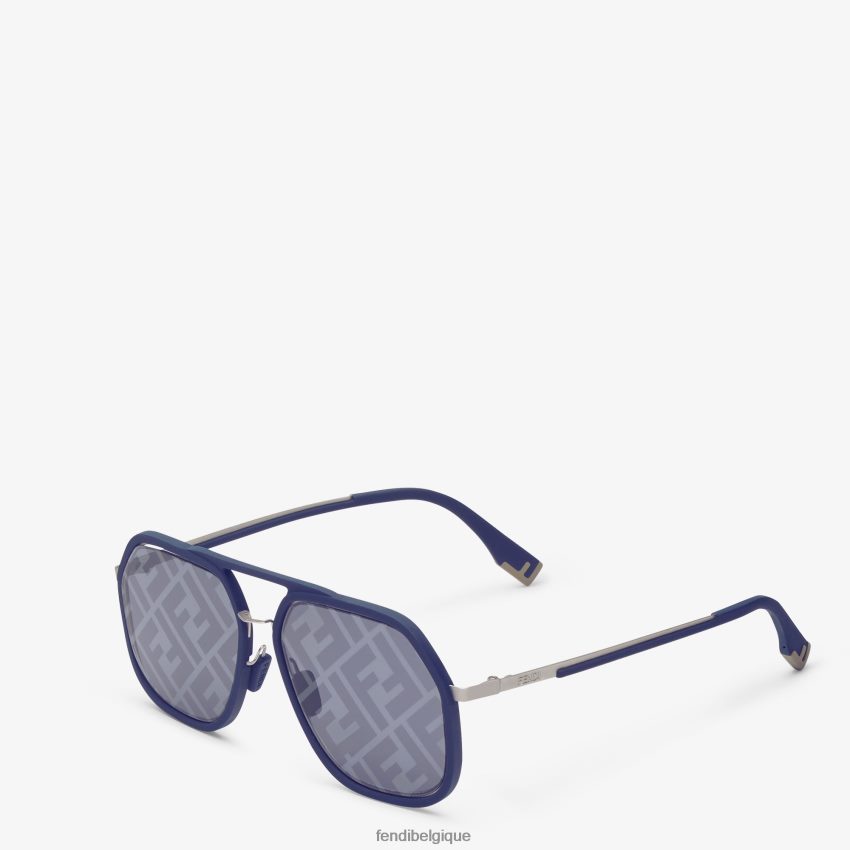 accessoires Fendi lunettes de soleil légères bleu hommes 8X8J2J2474 Fendi Belgique