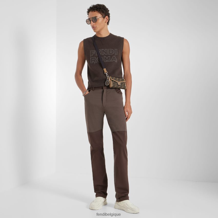 accessoires Fendi lunettes de soleil légères brun hommes 8X8J2J2478 Fendi Lunette De Soleil