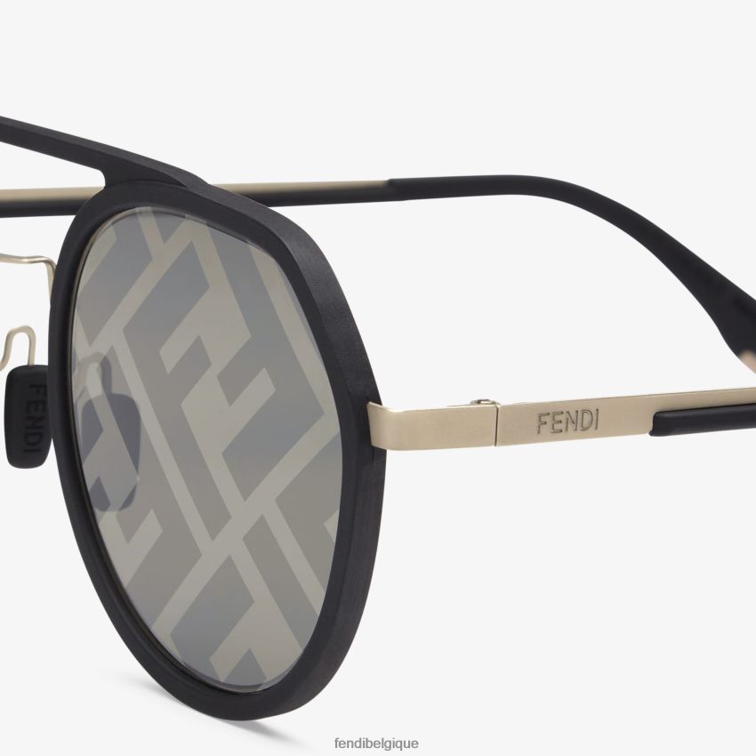 accessoires Fendi lunettes de soleil légères noir hommes 8X8J2J2508 Fendi Lunette De Soleil