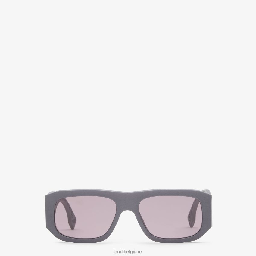 accessoires Fendi lunettes de soleil ombre en acétate gris hommes 8X8J2J2549 Fendi Belgique