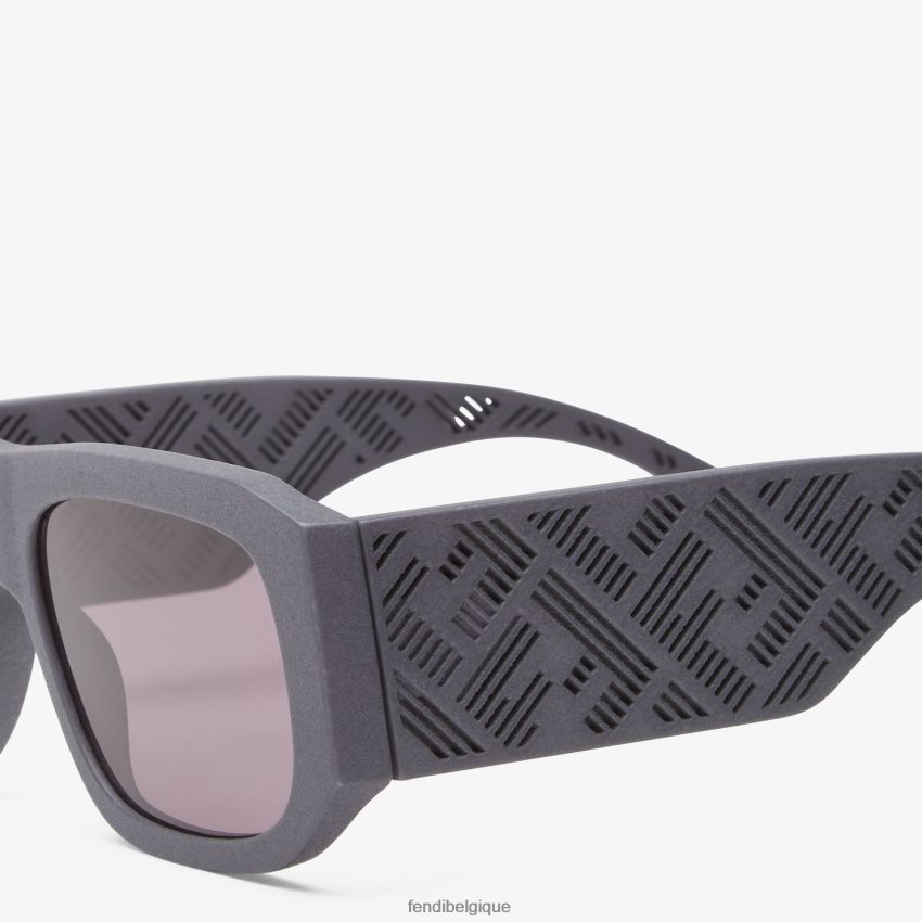 accessoires Fendi lunettes de soleil ombre en acétate gris hommes 8X8J2J2549 Fendi Belgique