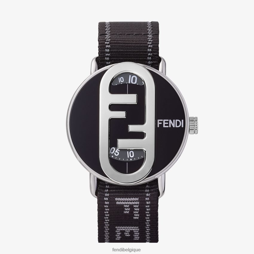 accessoires Fendi 42 mm - montre ronde avec logo o'lock multicolore hommes 8X8J2J2346 Fendi Lunette De Soleil