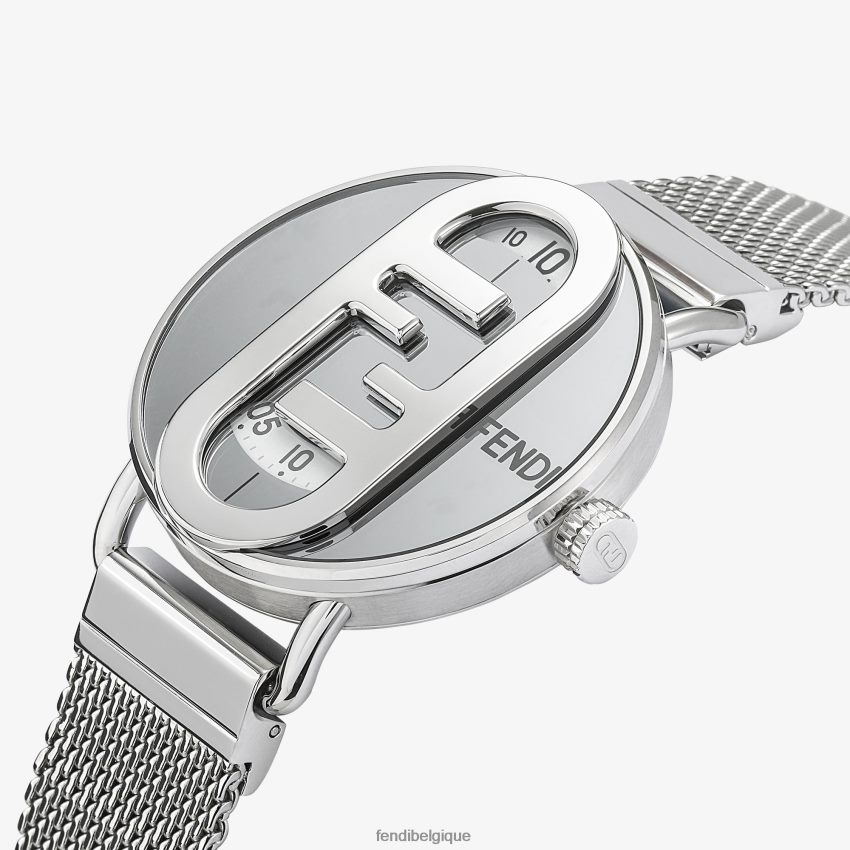 accessoires Fendi 42 mm - montre ronde avec logo o\'lock or hommes 8X8J2J2345 Fendi Belgique