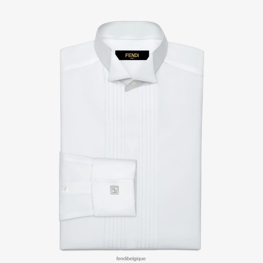 bijoux Fendi boutons de manchette argent hommes 8X8J2J2741 Fendi Belgique