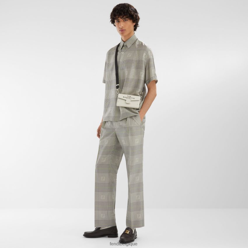 chaussures Fendi mocassins en cuir brun hommes 8X8J2J2247 Fendi Lunette De Soleil