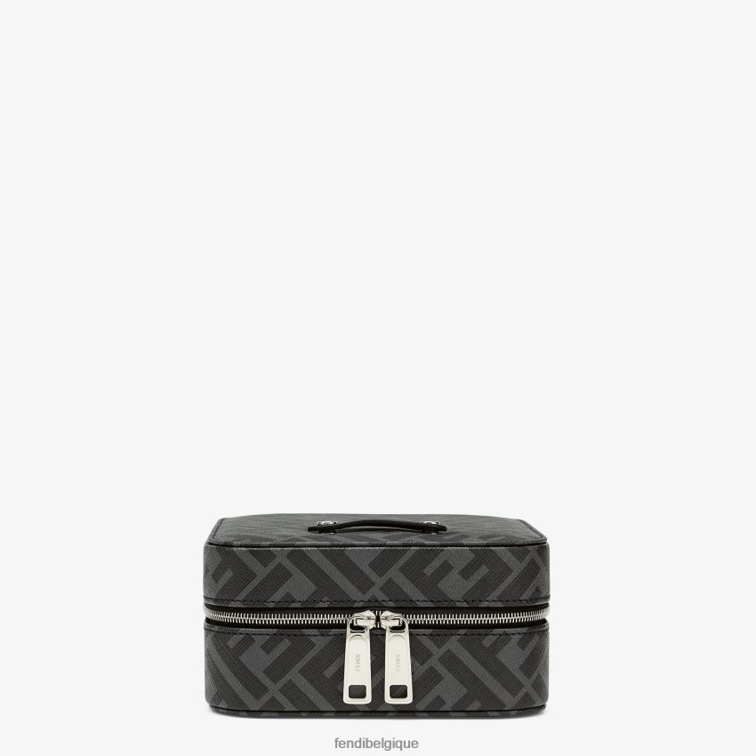 accessoires Fendi coffret à bijoux fantaisie en pu gris hommes 8X8J2J2514 Fendi Lunette De Soleil