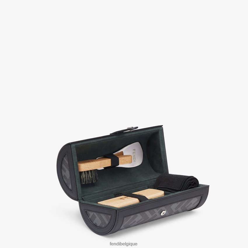 accessoires Fendi kit d\'entretien pour chaussures en tissu noir hommes 8X8J2J2494 Fendi Sac