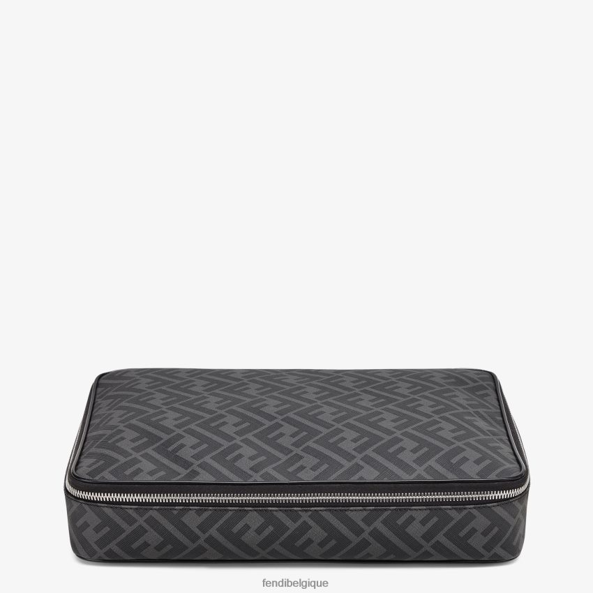 accessoires Fendi porte-chemise en tissu gris hommes 8X8J2J2517 Fendi Lunette De Soleil