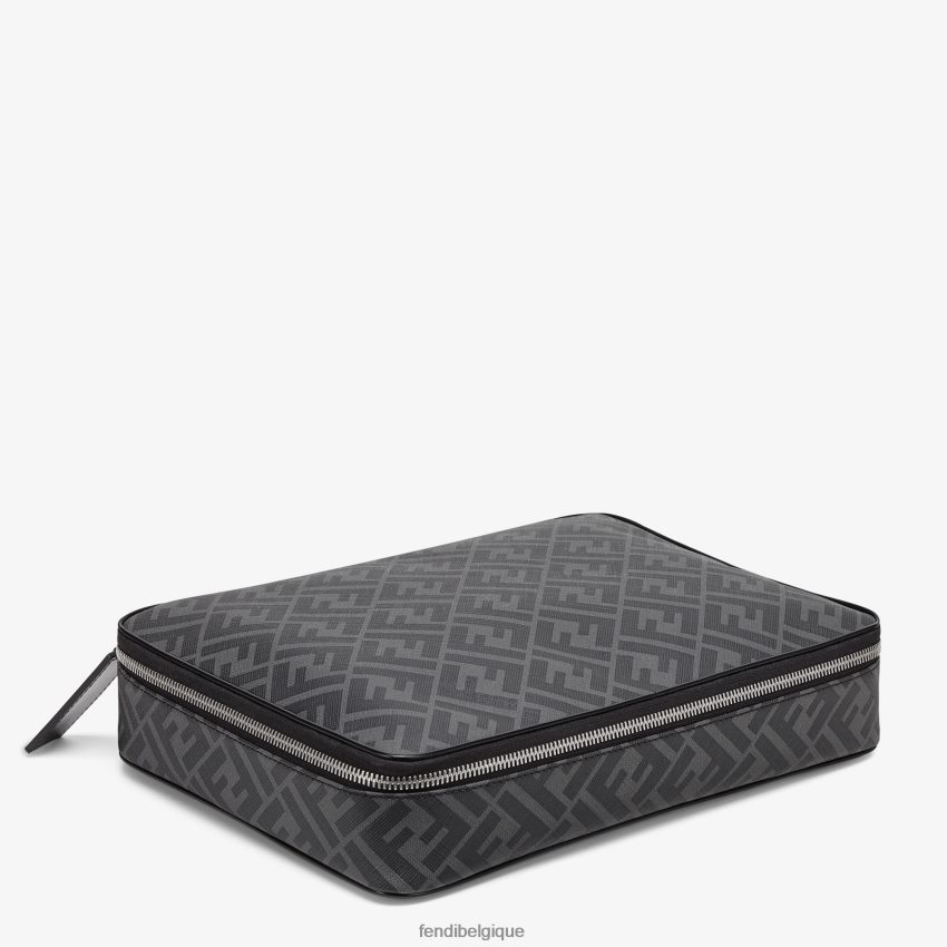 accessoires Fendi porte-chemise en tissu gris hommes 8X8J2J2517 Fendi Lunette De Soleil