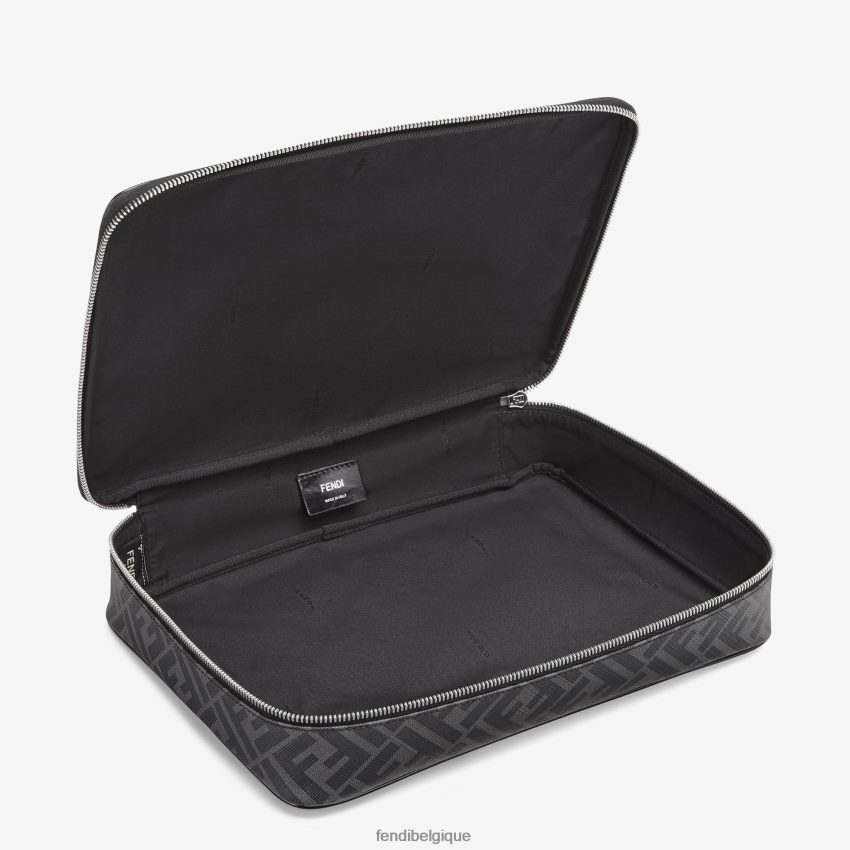 accessoires Fendi porte-chemise en tissu gris hommes 8X8J2J2517 Fendi Lunette De Soleil