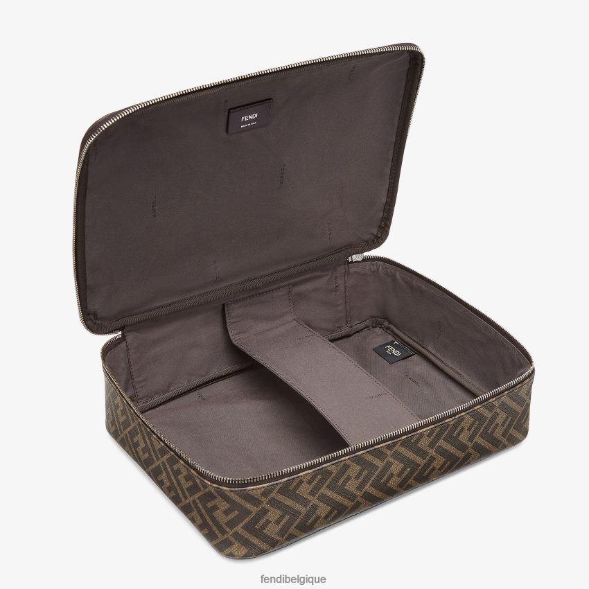 accessoires Fendi sac de voyage en tissu noir hommes 8X8J2J2486 Fendi Belgique