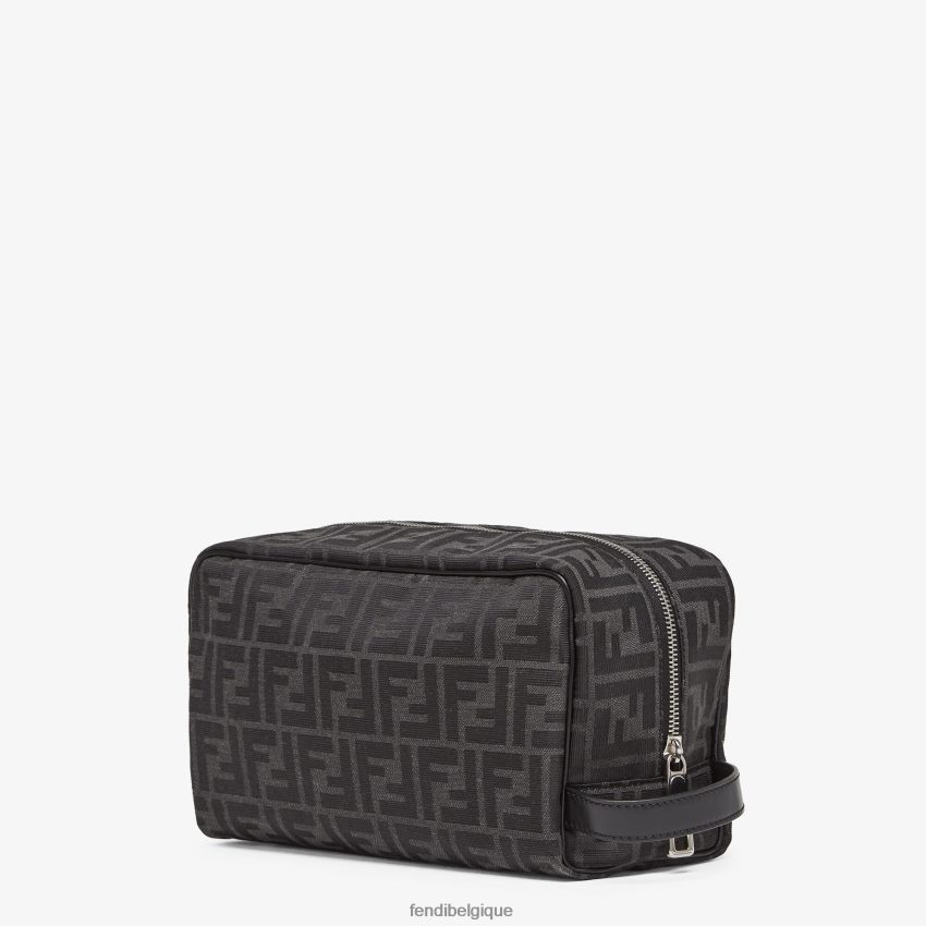 accessoires Fendi trousse de toilette en tissu ff noir hommes 8X8J2J2331 Fendi Lunette De Soleil