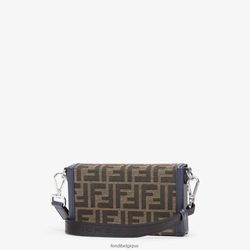 accessoires Fendi pochette pour téléphone en tissu brun hommes 8X8J2J2585 Fendi Belgique