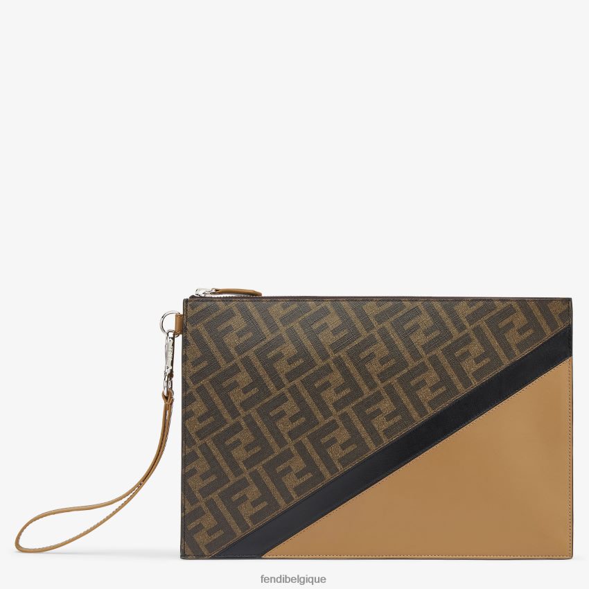 accessoires Fendi sac en tissu brun hommes 8X8J2J1899 Fendi Lunette De Soleil