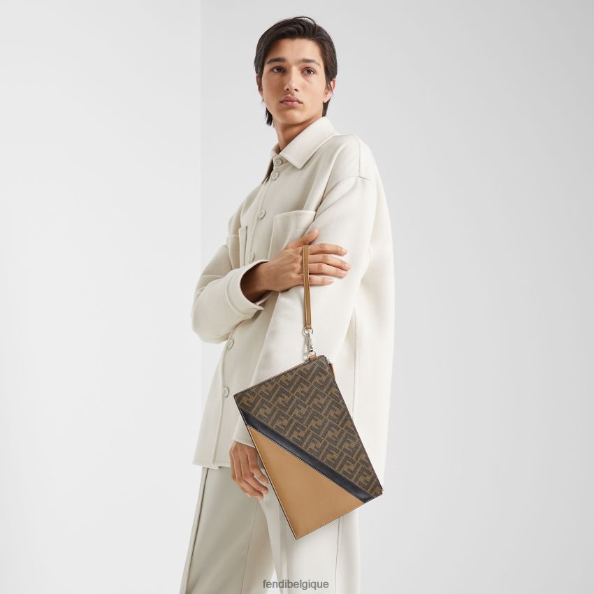 accessoires Fendi sac en tissu brun hommes 8X8J2J1899 Fendi Lunette De Soleil