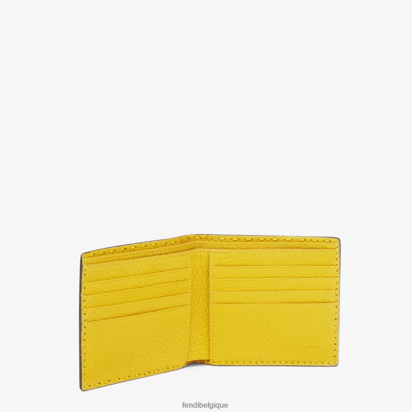 accessoires Fendi portefeuille à deux volets en alligator mode hommes 8X8J2J2675 Fendi Belgique