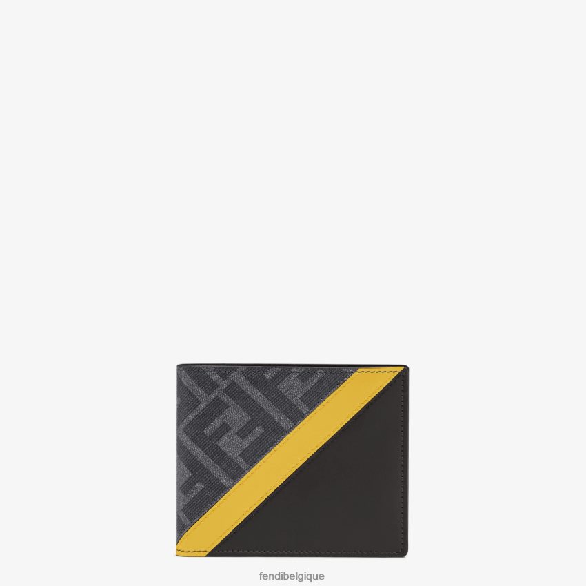 accessoires Fendi portefeuille à deux volets en tissu mode hommes 8X8J2J2621 Fendi Belgique