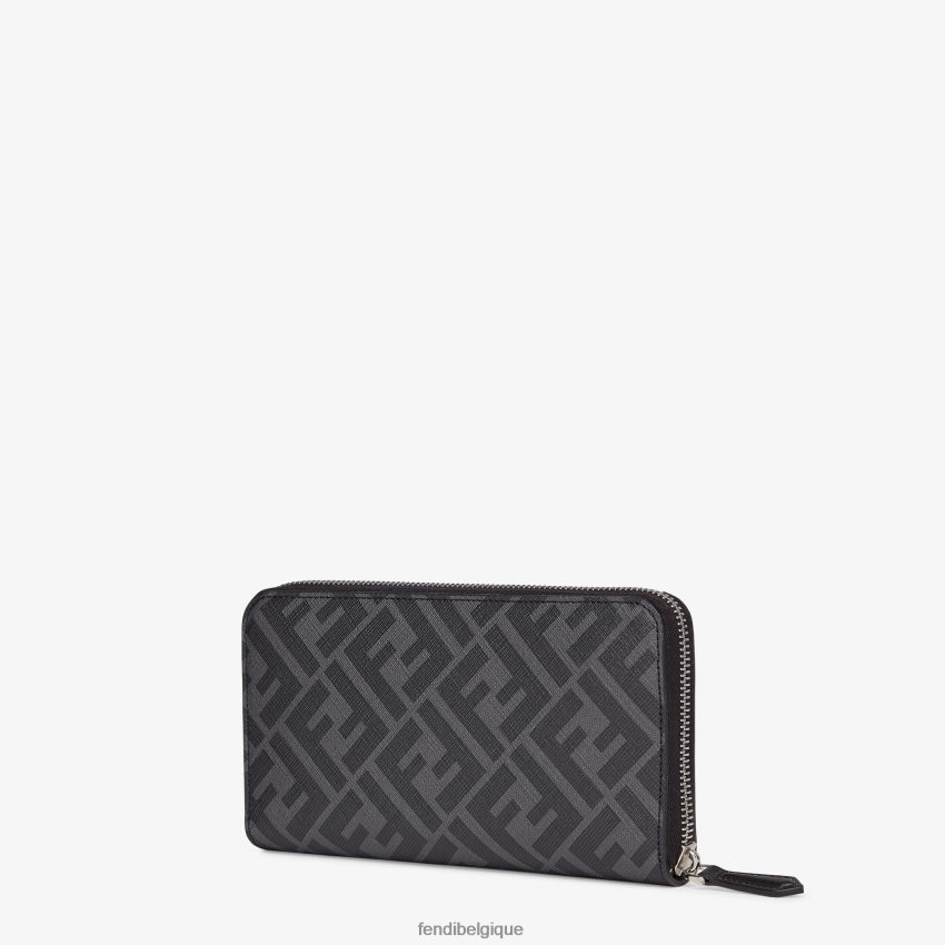 accessoires Fendi portefeuille en tissu gris hommes 8X8J2J2577 Fendi Lunette De Soleil